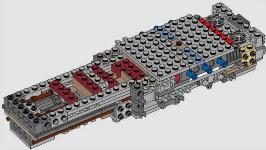 LEGO Star Wars 75181 - Q: Characters from the Star Wars universe are very detailed. How do you pick and choose which details to bring to life, and which are ultimately not as important in the final design? - 140