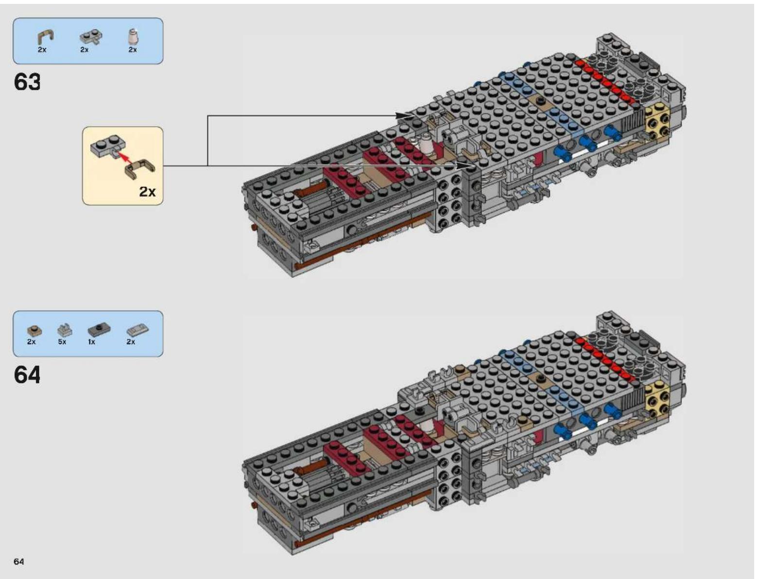 LEGO Star Wars 75181 - Q: Characters from the Star Wars universe are very detailed. How do you pick and choose which details to bring to life, and which are ultimately not as important in the final design? - 151