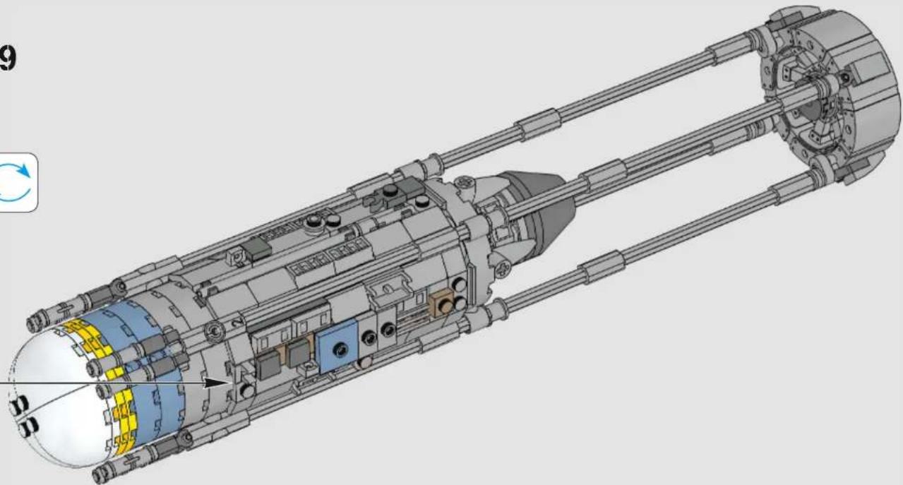 LEGO Star Wars 75181 - Q: Characters from the Star Wars universe are very detailed. How do you pick and choose which details to bring to life, and which are ultimately not as important in the final design? - 10