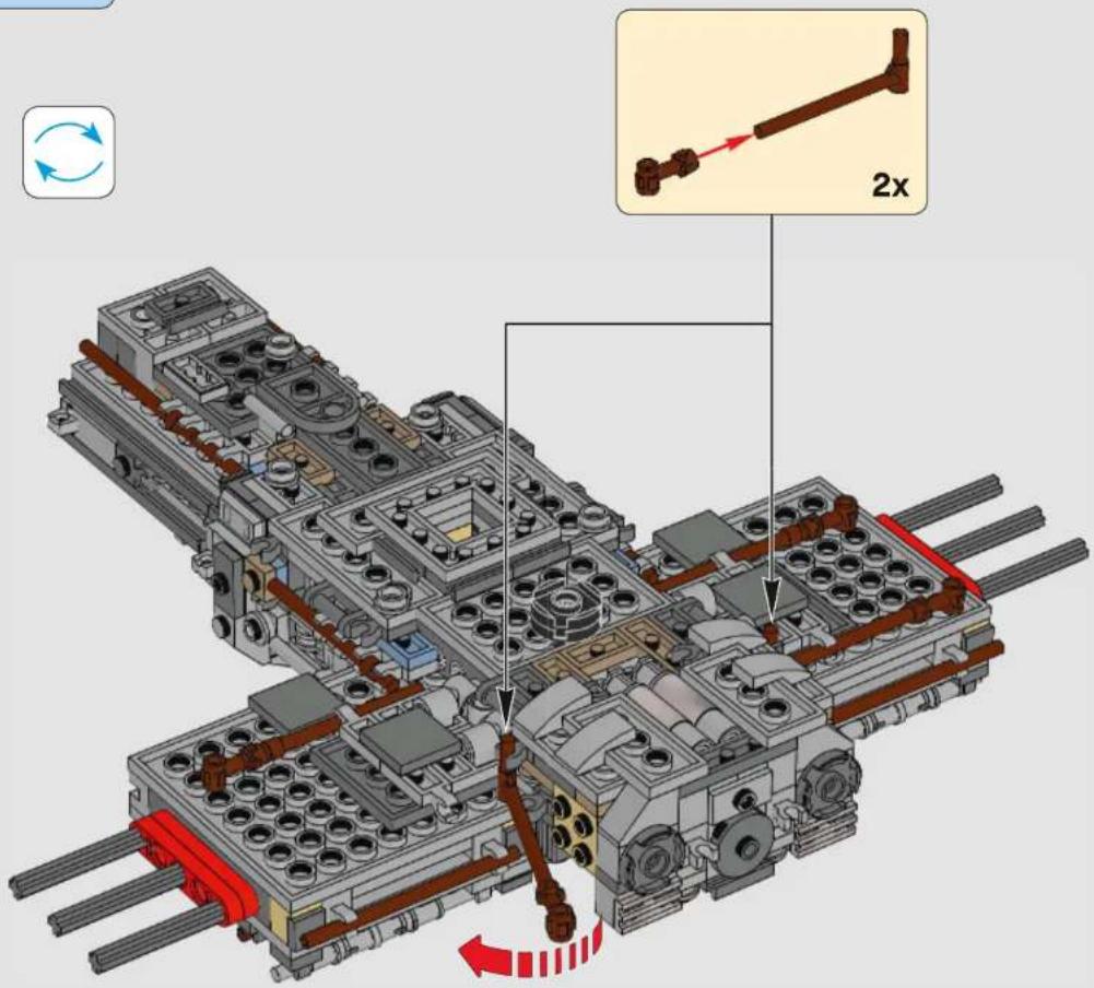 LEGO Star Wars 75181 - Q: Characters from the Star Wars universe are very detailed. How do you pick and choose which details to bring to life, and which are ultimately not as important in the final design? - 277