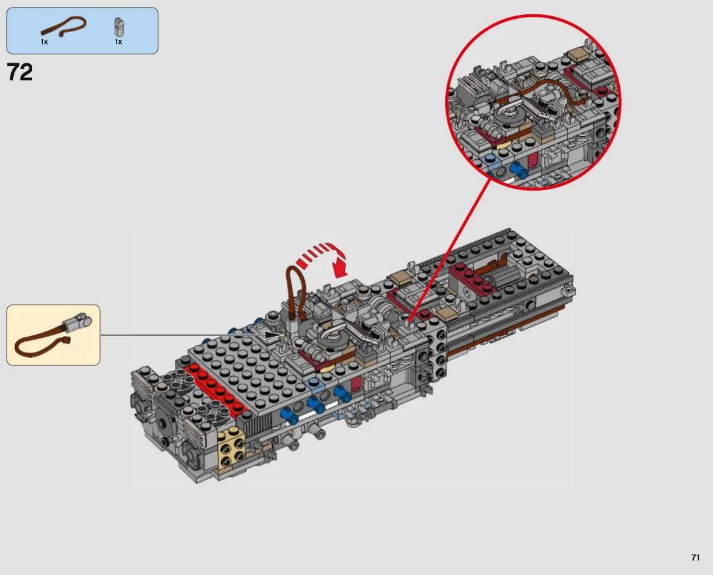 LEGO Star Wars 75181 - Q: Characters from the Star Wars universe are very detailed. How do you pick and choose which details to bring to life, and which are ultimately not as important in the final design? - 166