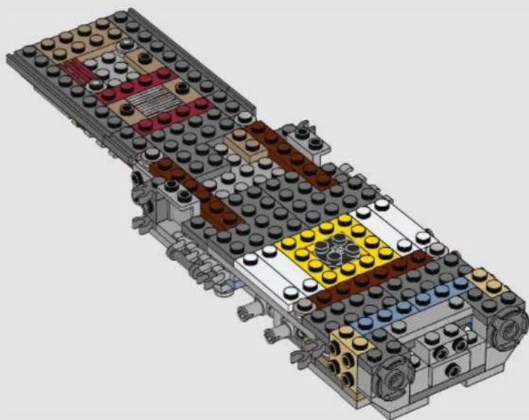 LEGO Star Wars 75181 - Q: Characters from the Star Wars universe are very detailed. How do you pick and choose which details to bring to life, and which are ultimately not as important in the final design? - 111
