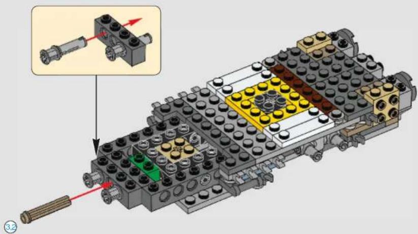 LEGO Star Wars 75181 - Q: Characters from the Star Wars universe are very detailed. How do you pick and choose which details to bring to life, and which are ultimately not as important in the final design? - 79