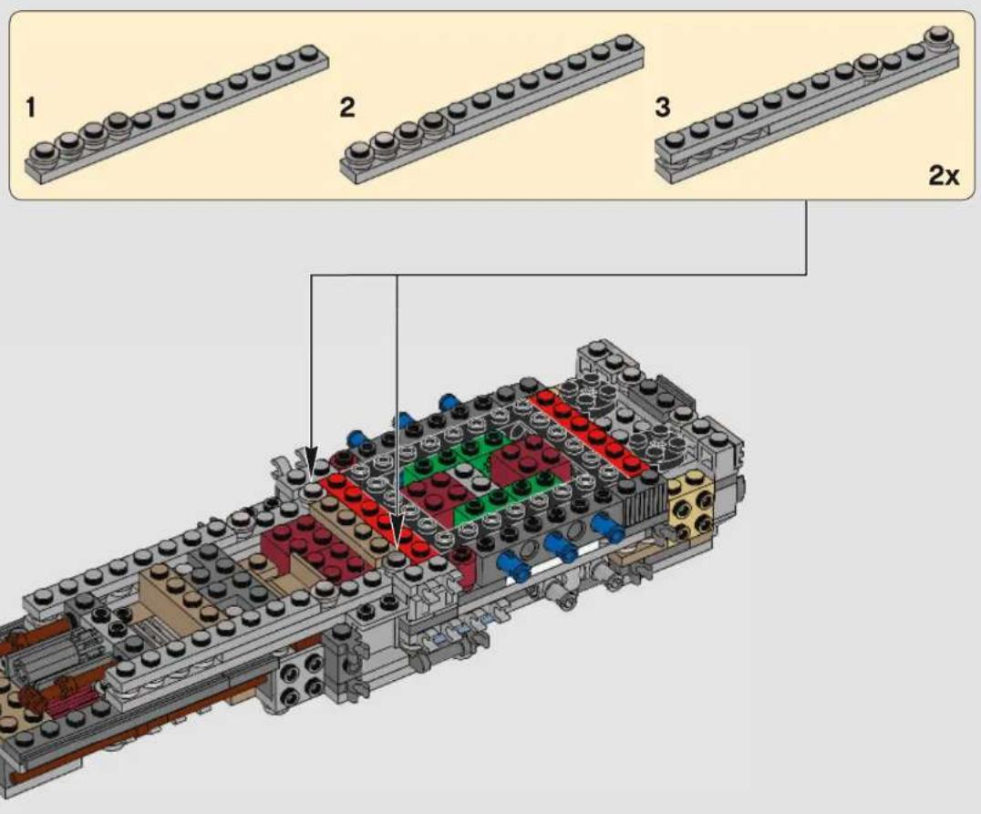 LEGO Star Wars 75181 - Q: Characters from the Star Wars universe are very detailed. How do you pick and choose which details to bring to life, and which are ultimately not as important in the final design? - 134