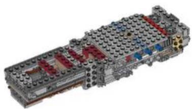 LEGO Star Wars 75181 - Q: Characters from the Star Wars universe are very detailed. How do you pick and choose which details to bring to life, and which are ultimately not as important in the final design? - 108