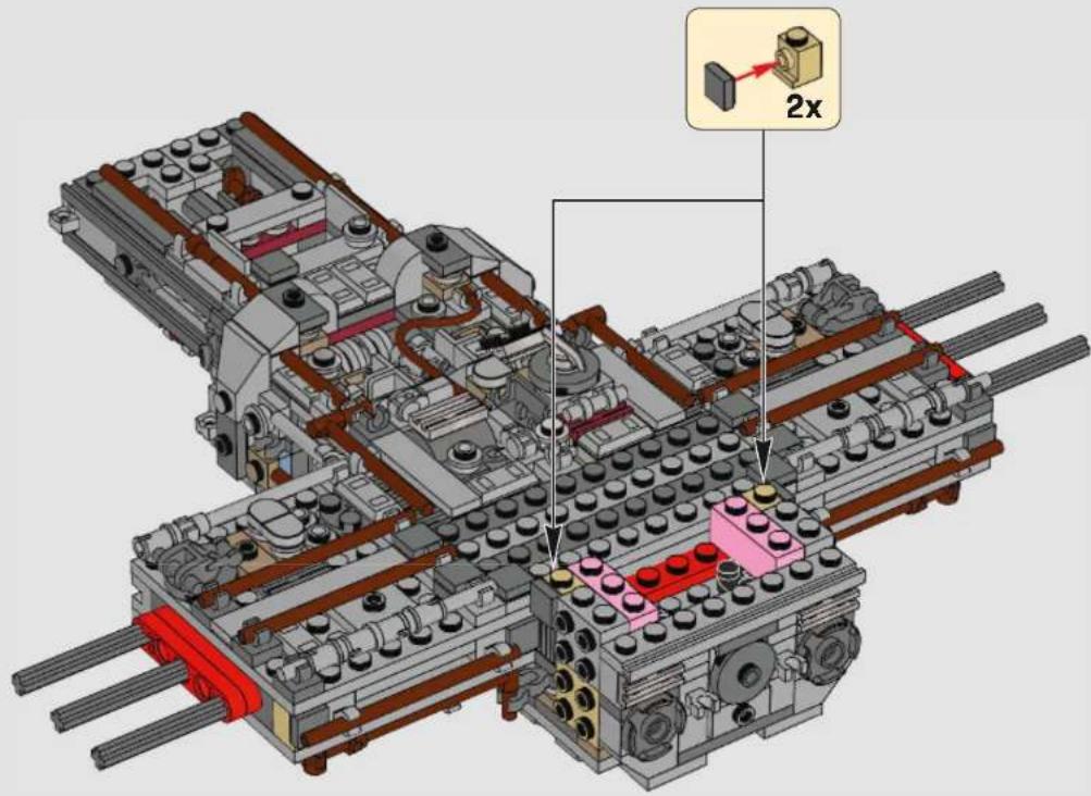 LEGO Star Wars 75181 - Q: Characters from the Star Wars universe are very detailed. How do you pick and choose which details to bring to life, and which are ultimately not as important in the final design? - 282