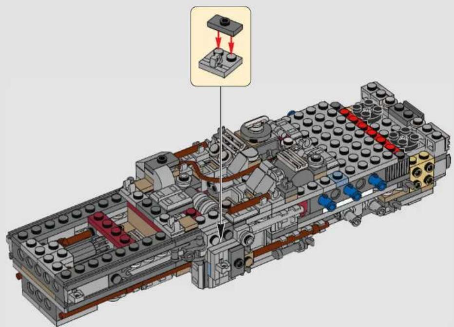 LEGO Star Wars 75181 - Q: Characters from the Star Wars universe are very detailed. How do you pick and choose which details to bring to life, and which are ultimately not as important in the final design? - 186