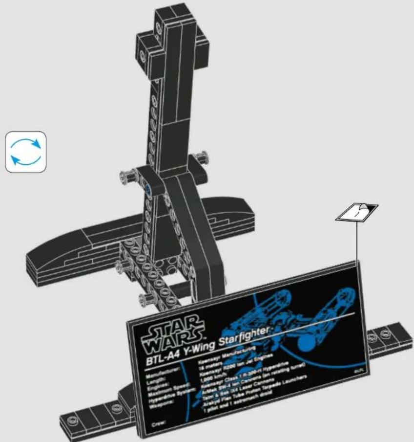 LEGO Star Wars 75181 - Q: Characters from the Star Wars universe are very detailed. How do you pick and choose which details to bring to life, and which are ultimately not as important in the final design? - 188