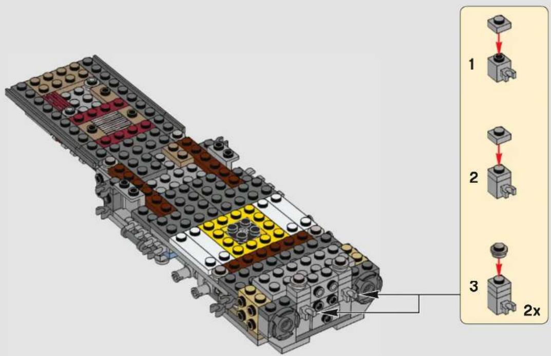 LEGO Star Wars 75181 - Q: Characters from the Star Wars universe are very detailed. How do you pick and choose which details to bring to life, and which are ultimately not as important in the final design? - 113