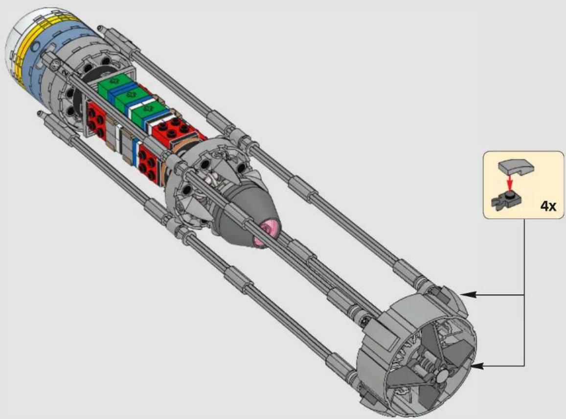 LEGO Star Wars 75181 - Q: Characters from the Star Wars universe are very detailed. How do you pick and choose which details to bring to life, and which are ultimately not as important in the final design? - 563