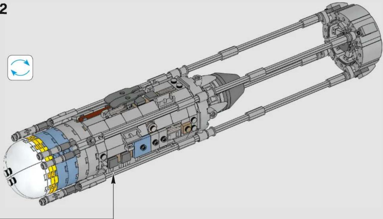 LEGO Star Wars 75181 - Q: Characters from the Star Wars universe are very detailed. How do you pick and choose which details to bring to life, and which are ultimately not as important in the final design? - 79