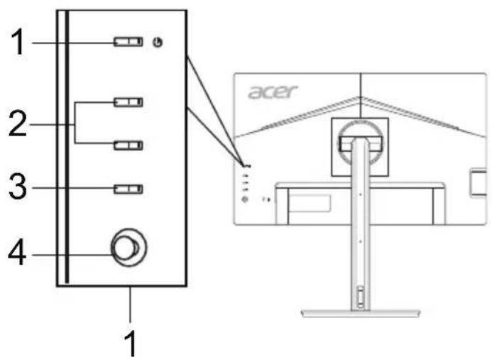 ACER BR277E3 - Contrôles basiques - 1