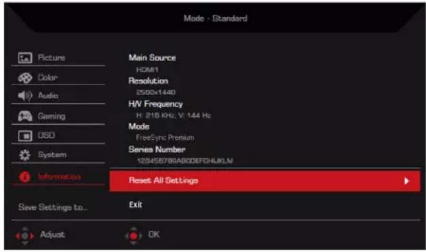 ACER XZ320QKP3 - Information - 1