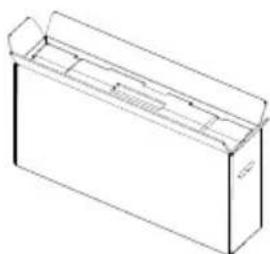 ACER X34V - Fixation du moniteur sur son socle - 1