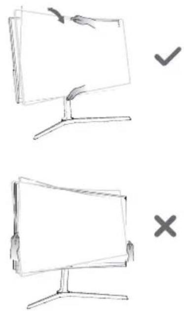 ACER X34V - Inclinaison - 2