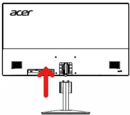 ACER SA272H - • Τοποθέτηση της Βάσης - 2