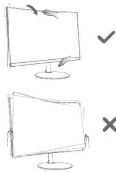 ACER XZ342CUS3 - RÉGLAGE DE LA POSITION DE L'ÉCRAN - 2