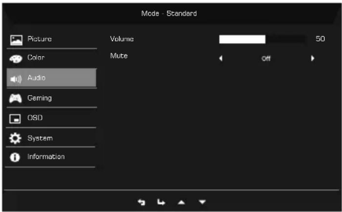 ACER XZ342CUS3 - Audio - 1
