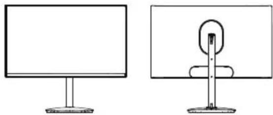 ACER XZ342CUS3 - Fixation du moniteur sur son socle - 6