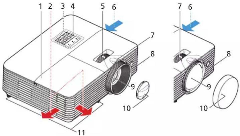 ACER BS-314 - Vue Externe du Projecteur - 1
