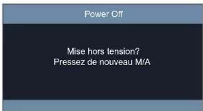 ACER PL2530i - Mise hors tension - 1