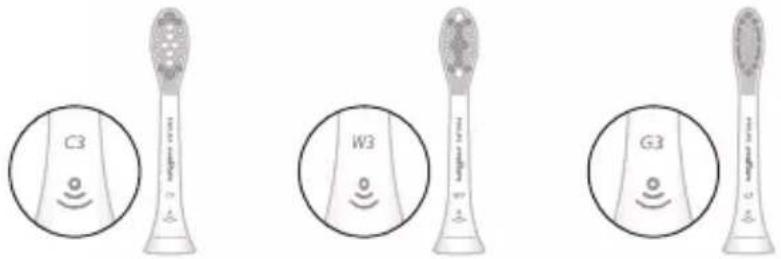 PHILIPS Sonicare ExpertClean 7300 HX9690 - Cabeças da escova - 1