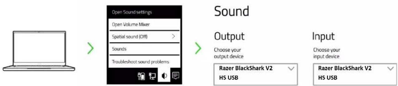RAZER BlackShark V2 HyperSpeed - Via le mode filaire - 2