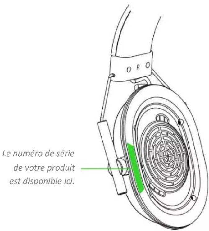 Le numéro de série de votre produit est disponible ici.