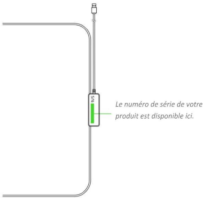 Le numéro de série de votre produit est disponible ici.