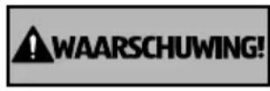 Ambiano GT-MAF-01 - Risico op letsels! - 2