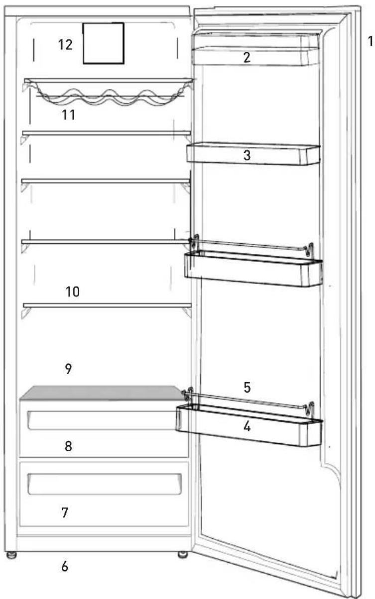 GRUNDIG GSN 10730 XN - Su Frigorífico - 1