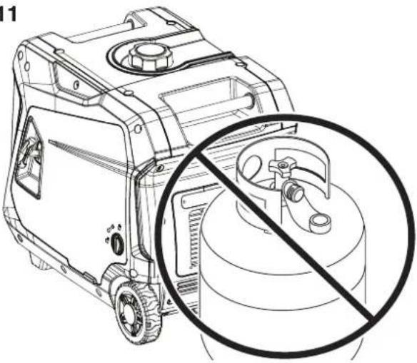 WESTINGHOUSE iGen5000DFc - WARNING - 1