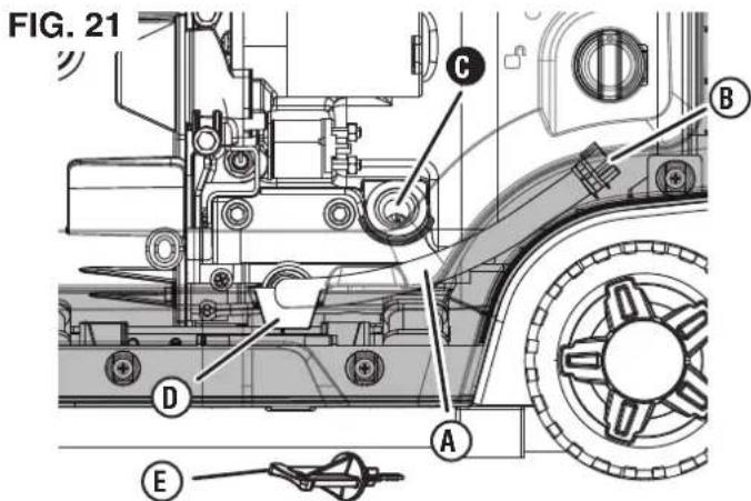 FIG. 21 C B D A E