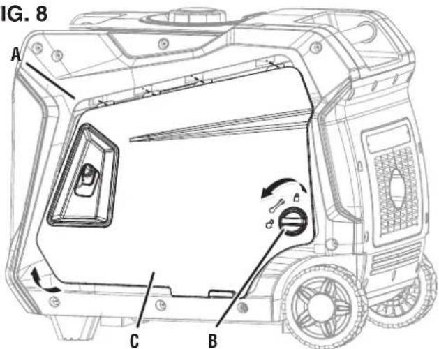 FIG. 8 A C B