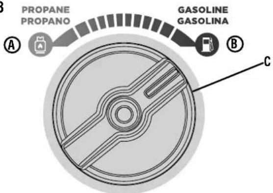 WESTINGHOUSE iGen11000DFc - To switch to propane: - 7
