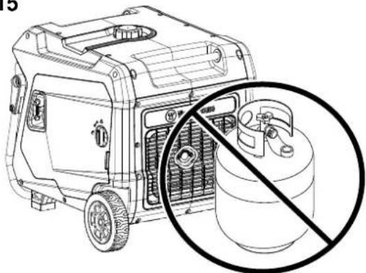 WESTINGHOUSE iGen11000DFc - ADVERTENCIA - 1