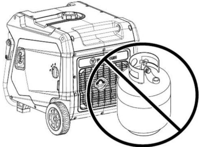 WESTINGHOUSE iGen11000DFc - WARNING - 1