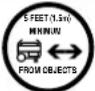 WESTINGHOUSE iGen11000DFc - SAFETY SYMBOLS - 8