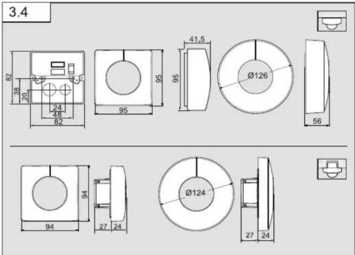 STEINEL Light Sensor Dual KNX - 8