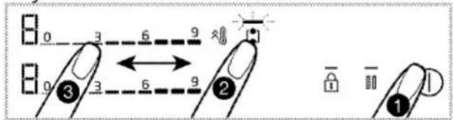 GRUNDIG GIEI627374PN - Combinaison des zones de la table de cuisson avec une grande surface (flexi) (si les foyers avec de grandes surfaces sont disponibles sur votre table de cuisson) - 1
