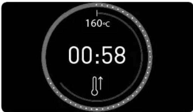 160°C 00:58