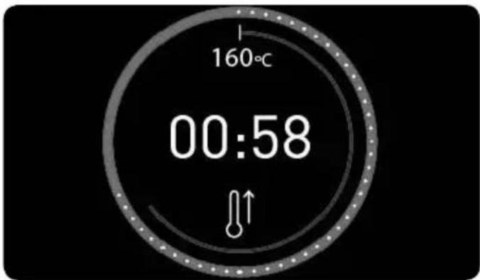 160°C 00:58