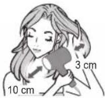PANASONIC EH-NA0J - ▶ Per proteggere i capelli - 1