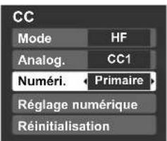 PANASONIC Viera TH-50PX80 - ■ Sélectionnez une rubrique et effectuez le réglage. - 1