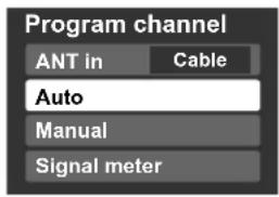 PANASONIC Viera TH-50PX80 - Editing and Setting Channels - 5