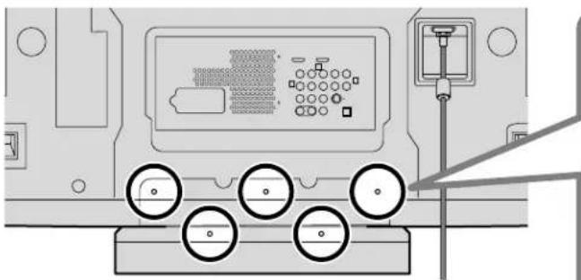 PANASONIC Viera TH-50PX80 - Cable Binding Instructions - 1