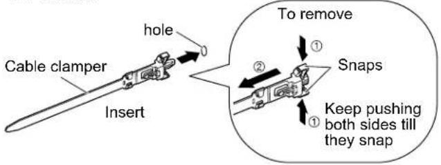 PANASONIC Viera TH-50PX80 - Cable Binding Instructions - 2