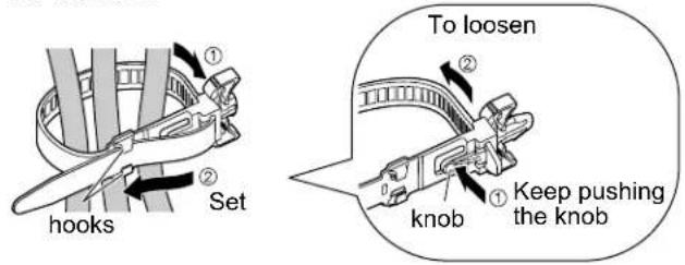 PANASONIC Viera TH-50PX80 - Cable Binding Instructions - 3