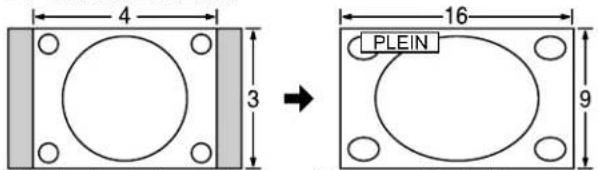 PANASONIC Viera TH-50PX80 - Format de l'image - 1
