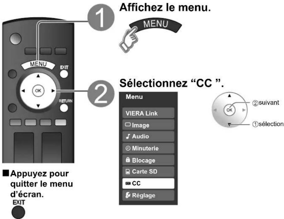 PANASONIC Viera TH-50PX80 - Sous-titres - 1